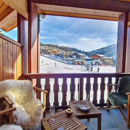 Duplex Lumineux Au Pied Des Pistes Avec Balcon, 6 Personnes * Saint-Martin-de-Belleville